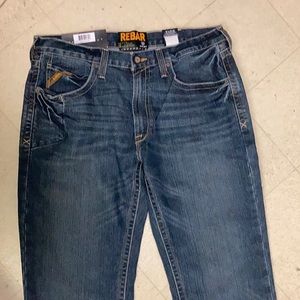 Area low rise straight leg jeans size 36/36